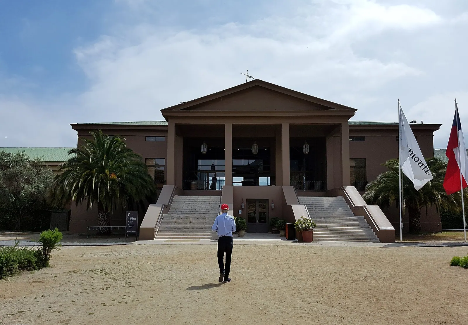 Casona de una viña del Valle de Casablanca